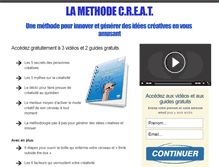 Tablet Screenshot of creatmethod.com